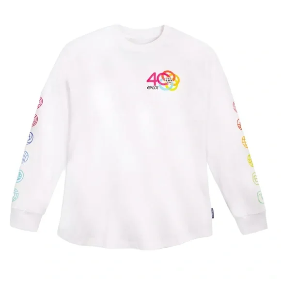 2022 Disney Parks Epcot 40th Anniversary Spirit Jersey M - Picture 2 of 7